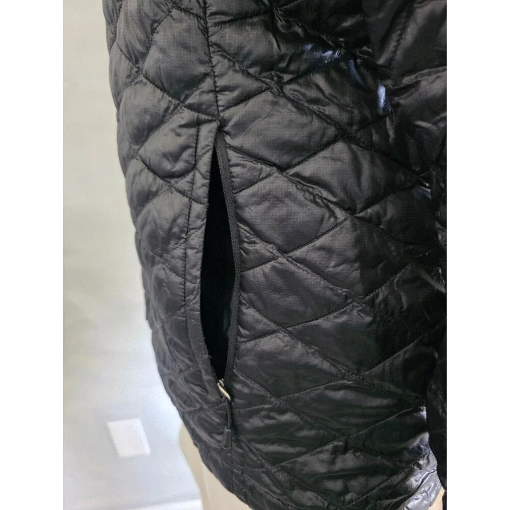 The North Face Thermoball Insulated Black Puffer Jacket Womens Sz M